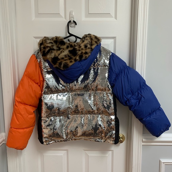 MOSCHINO x H&M 2018 Sequin-Accented Down Jacket - Picture 4 of 6